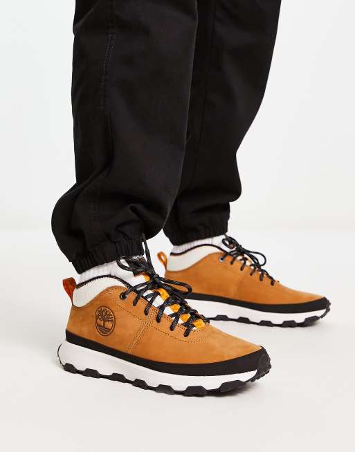 Timberland - Winsor Trail - Baskets en cuir nubuck - Blé, 4 de 4