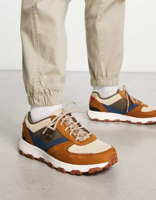 Timberland - Winsor Trail Low - Sneakers in bruin nubuckleer
