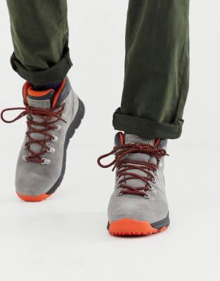 Timberland - World - Scarponcini da trekking grigio scamosciato