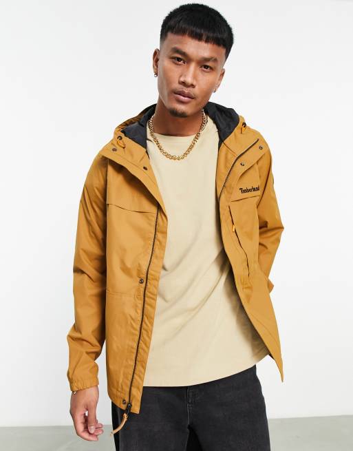 Timberland WR Benton shell jacket in wheat tan | ASOS