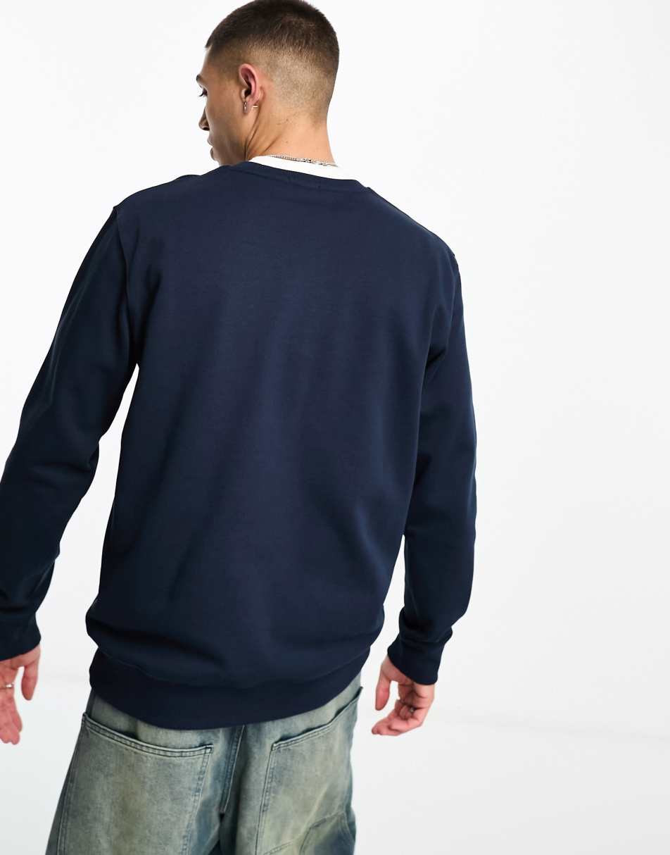 Timberland best sale sweatshirt navy