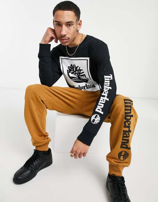 black timberland long sleeve