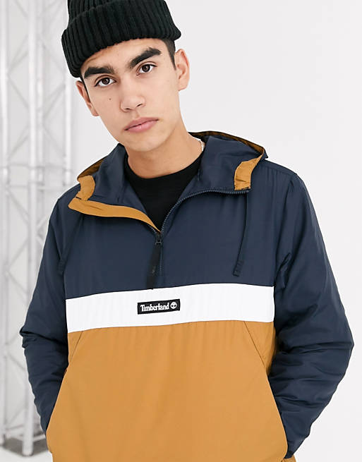 Timberland YCC funnel neck pull over jacket | ASOS