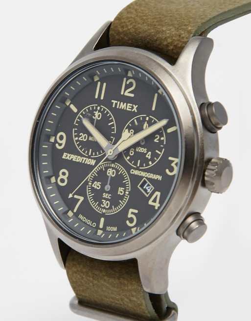 Timex expedition hotsell scout chronograph