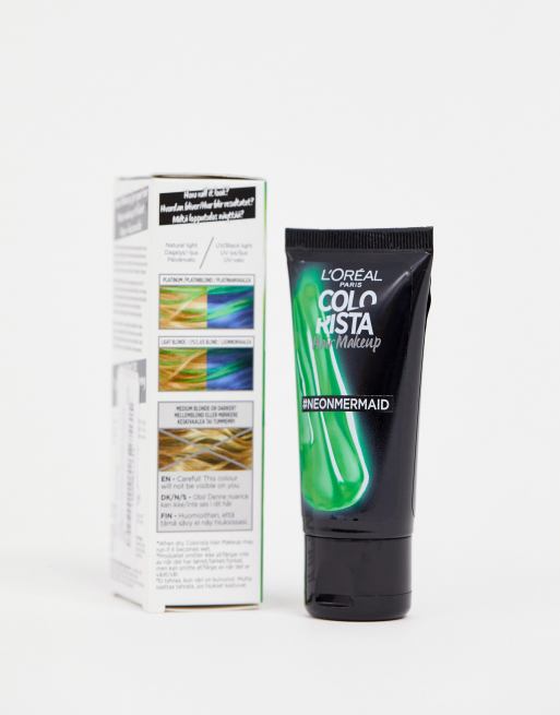 Tinte para el pelo Colorista Neon 23 Mermaid de L'Oreal Paris, 4 de 4