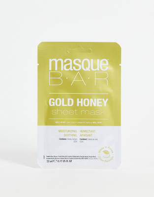 фото Тканевая маска masquebar – gold honey-бесцветный