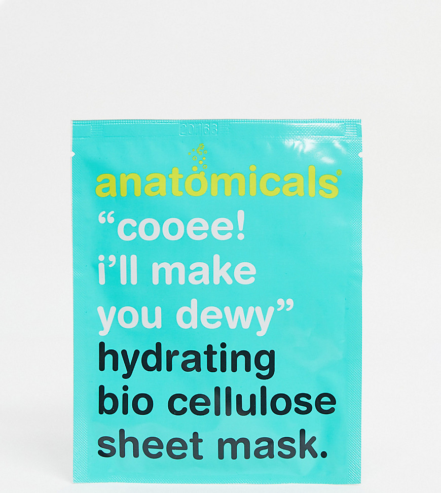 фото Тканевая увлажняющая маска для лица anatomicals-бесцветный