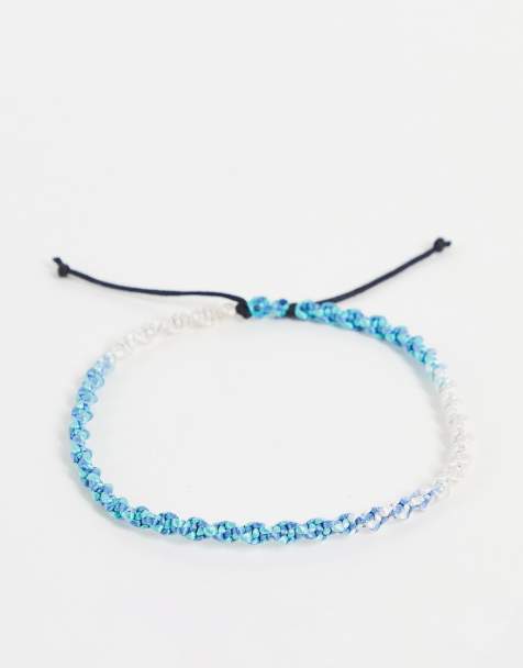 Pulseras tobilleras para hombre | Pulseras tobilleras doradas cadena | ASOS