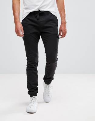 black tailor cargo pants