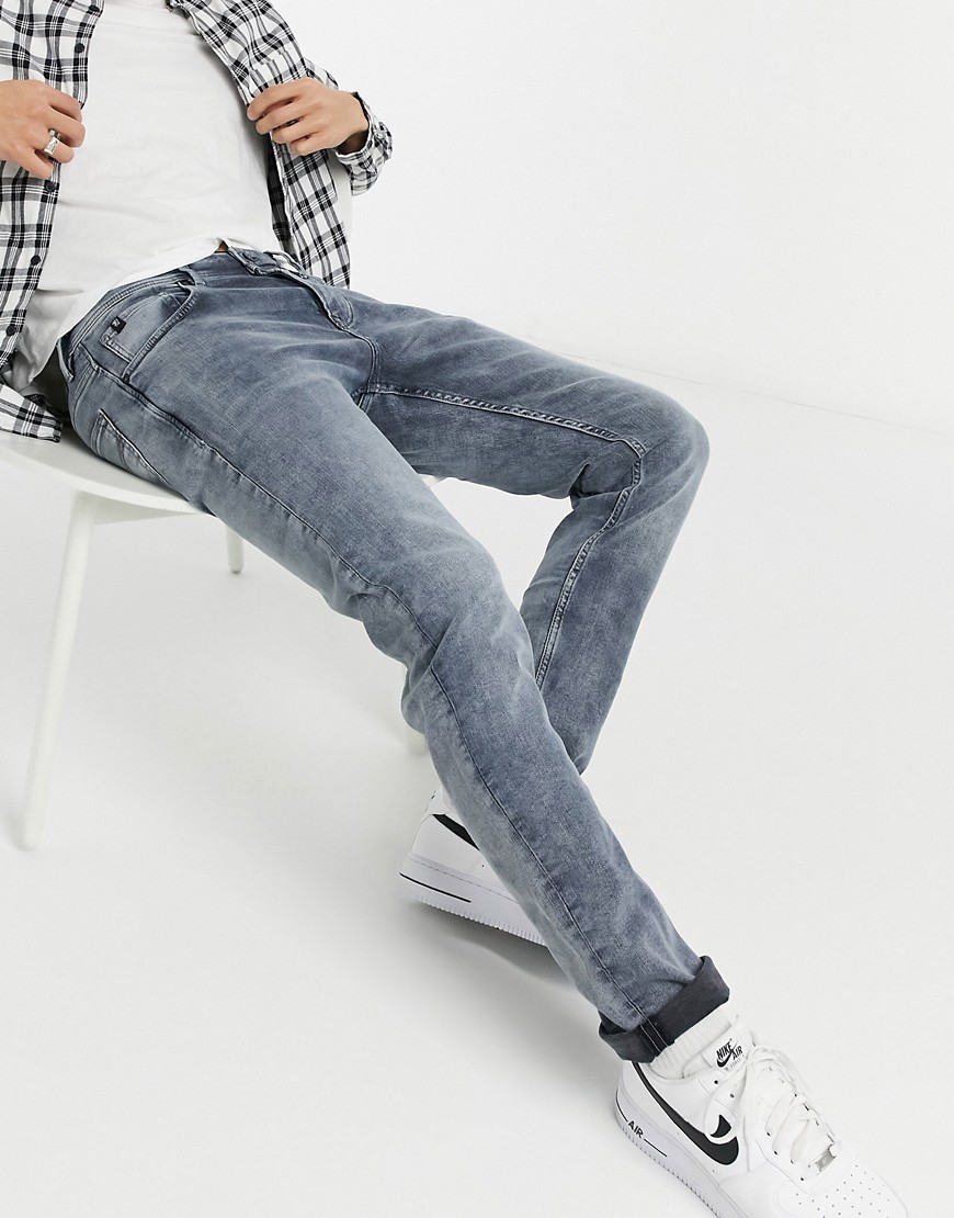 Tom Tailor – Denim Pier – Smala jeans-Grå