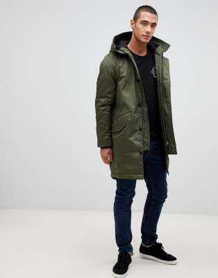asos fishtail parka