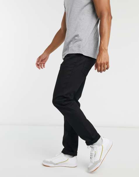 TOM TAILOR Denim Heren 1020451 Straight Fit Chino broek met riem, 21951 - Washed Jasper Green, 31W / 30L