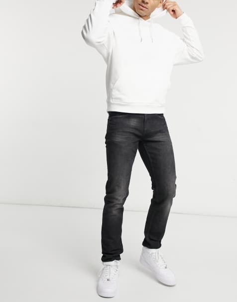 Tom Tailor slim piers denim jeans in black wash - view 1