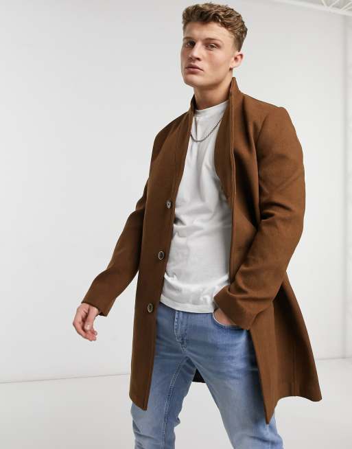 Tom Tailor wool coat in brown