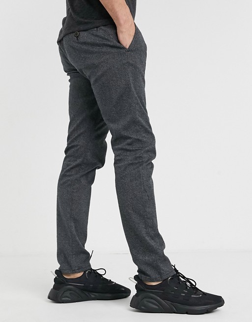 Tom Tailor wool look chino in grey