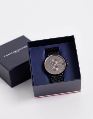 hilfiger mesh watch