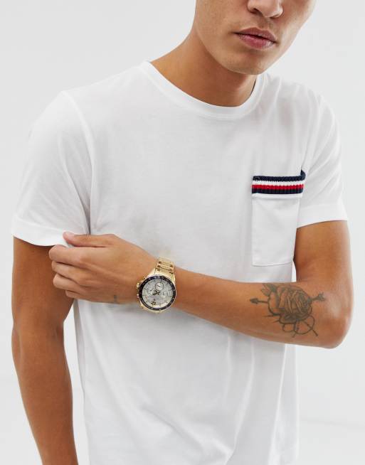 Tommy Hilfiger 1791121 Luke Armbanduhr aus rostfreiem Edelstahl