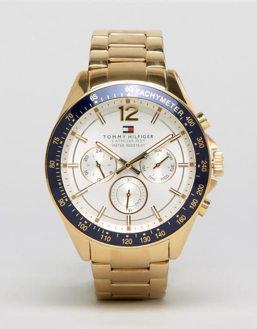 Tommy hilfiger luke outlet watch silver