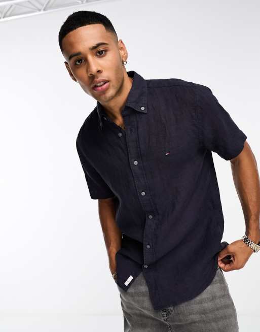 Chemise slim tommy discount hilfiger