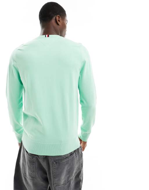 Tommy hilfiger mint store green sweatshirt