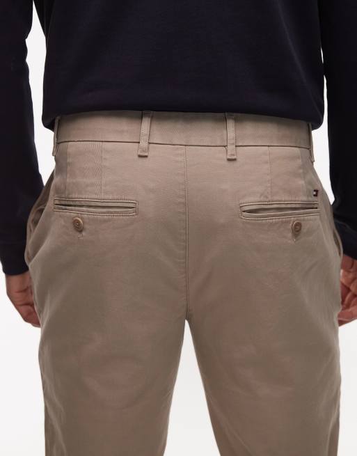 Tommy Hilfiger 1985 Denton straight fit chino pants in beige, 4 of 5