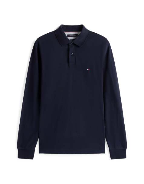 Tommy Hilfiger 1985 regular long sleeve polo in navy