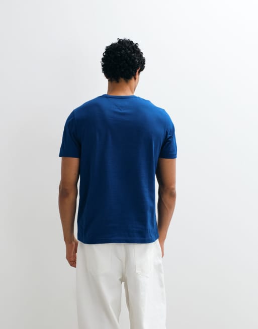 Tommy Hilfiger 1985 graphic logo t-shirt in blue, 5 of 5