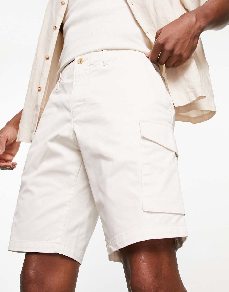 Tommy Hilfiger 1985 harlem cargo short in beige