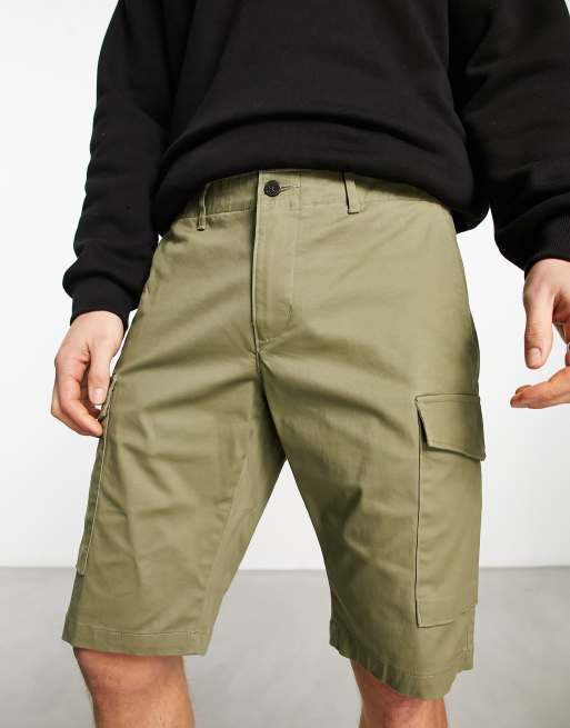 Tommy Hilfiger - 1985 John - Cargoshort in kaki, 2 van 4
