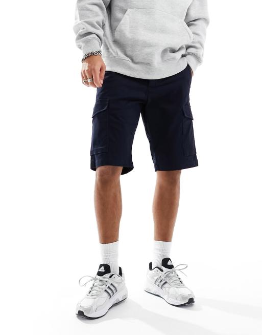 Dickies - Pantaloncini sartoriali blu navy da 13