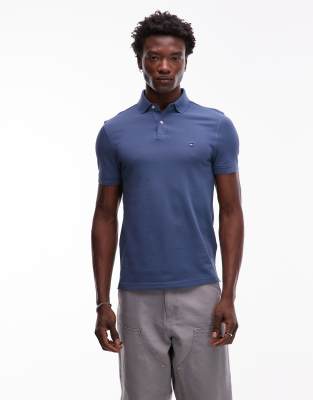 Tommy Hilfiger - 1985 - Polo standard - Bleu