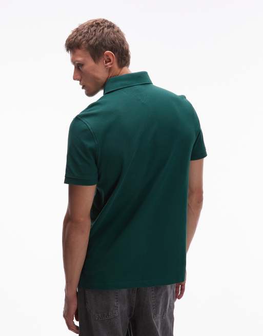 Tommy Hilfiger - 1985 - Polo verde vestibilità classica, 3 di 5