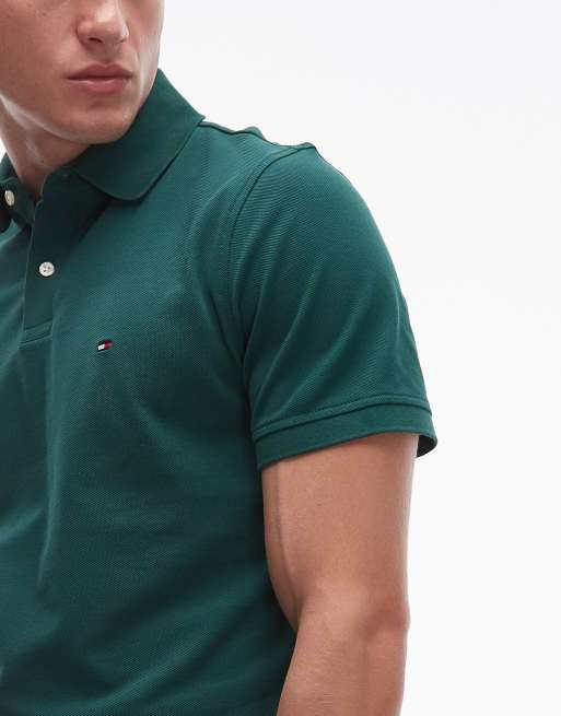 Tommy Hilfiger - 1985 - Polo verde vestibilità classica, 5 di 5