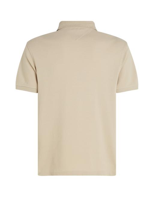 Tommy Hilfiger – 1985 – Polohemd in Beige mit regulärem Schnitt, 4 von 4