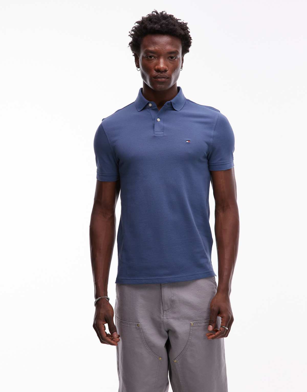 Tommy Hilfiger 1985 regular fit polo shirt in blue