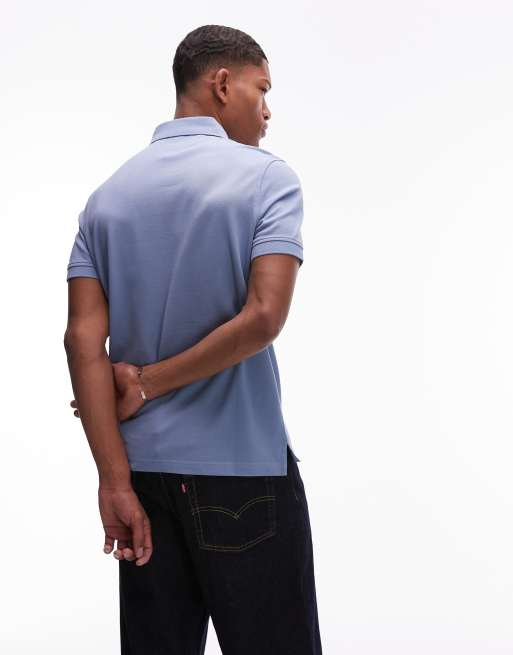 Tommy Hilfiger 1985 regular polo in hazy blue, 2 of 4