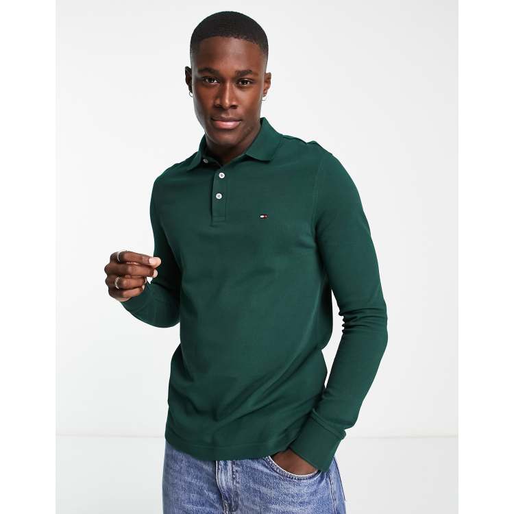 Tommy hilfiger shop dark green polo