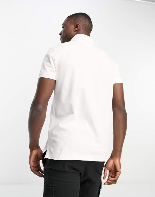 Tommy Hilfiger - 1985 - Slim-fit piqué poloshirt met icoonlogo in wit, 2 van 4