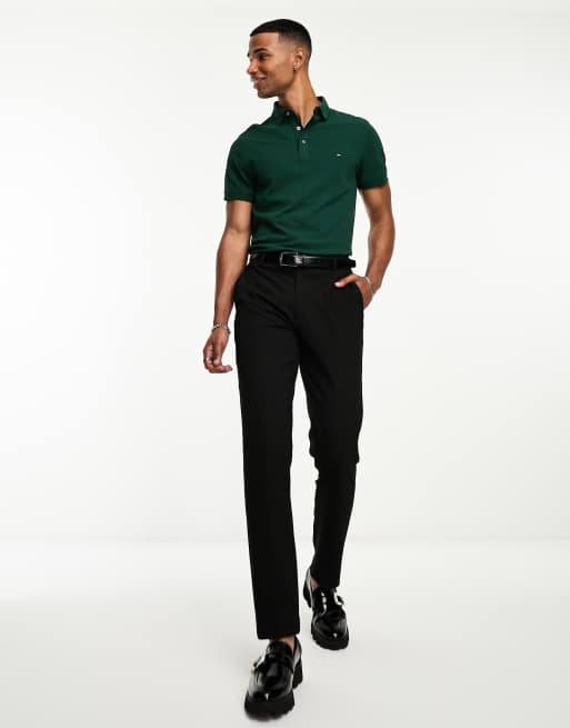 Tommy Hilfiger 1985 slim fit polo top in green | ASOS | Sport-Poloshirts