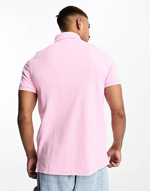 Hilfiger 1985 slim top pink ASOS in fit polo | Tommy