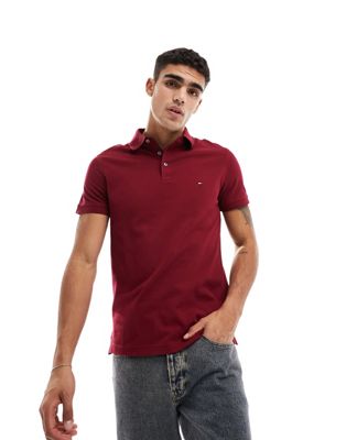Tommy Hilfiger 1985 slim polo in rouge