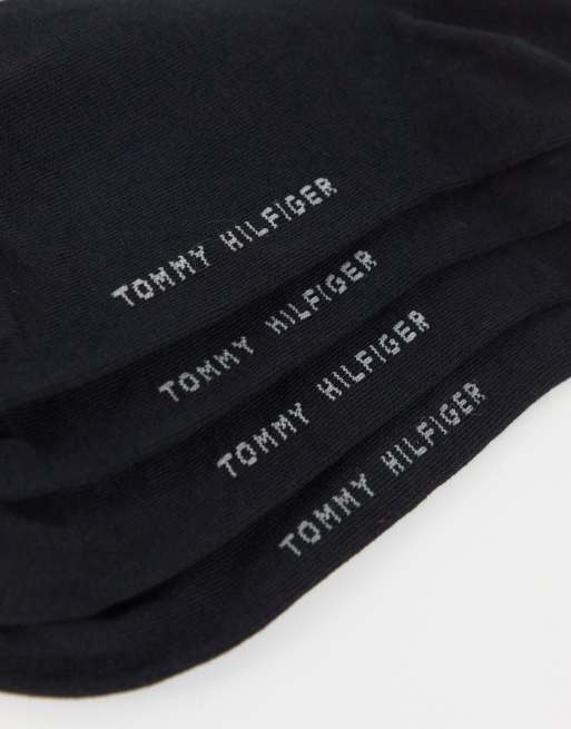 Tommy Hilfiger – 2-pack svarta träningsstrumpor, 4 av 4