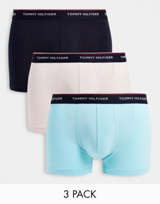 Tommy Hilfiger 3 pack cotton stretch trunks