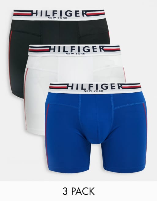 TOMMY HILFIGER - Men's 3-pack logo boxer briefs 