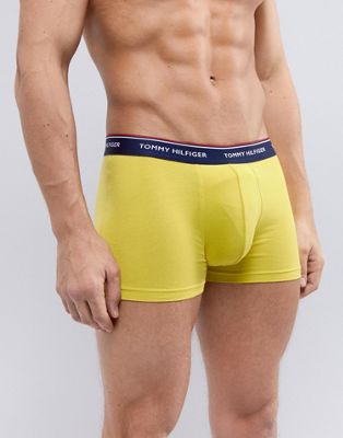 yellow tommy hilfiger underwear