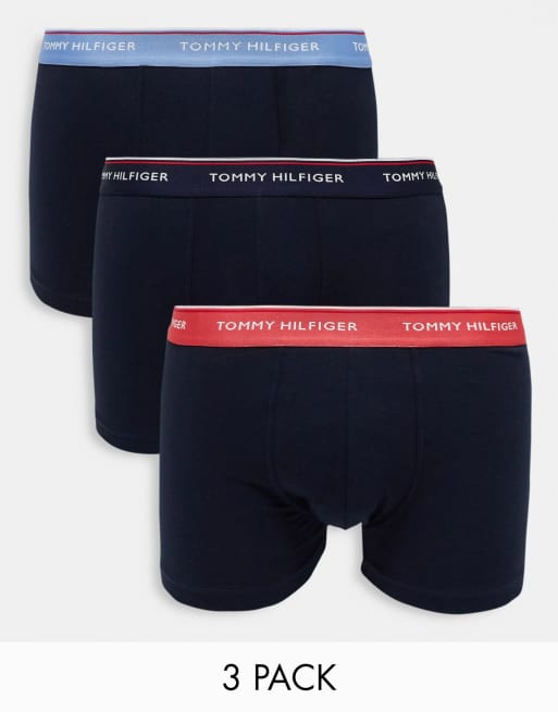 Tommy Hilfiger 3 pack trunks in navy
