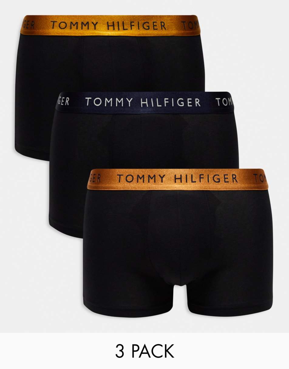 Tommy Hilfiger Everyday Luxe 3-pack briefs in black