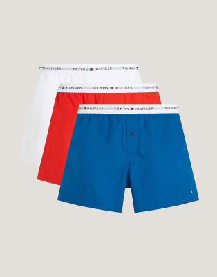 3-Pack Woven Boxer Shorts, multi