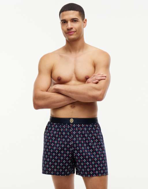 Tommy Hilfiger 3er-Pack gewebte Boxershorts mit TH-Emblem in Multi, 2 von 7