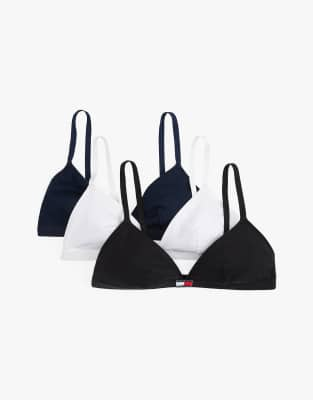 Tommy Hilfiger - 3er-Pack Triangel-BH in verschiedenen Farben-Grün